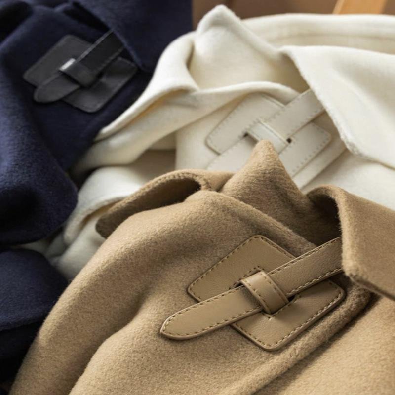 Cashmere Wool Double-Sided Woolen Coat Spring Women's