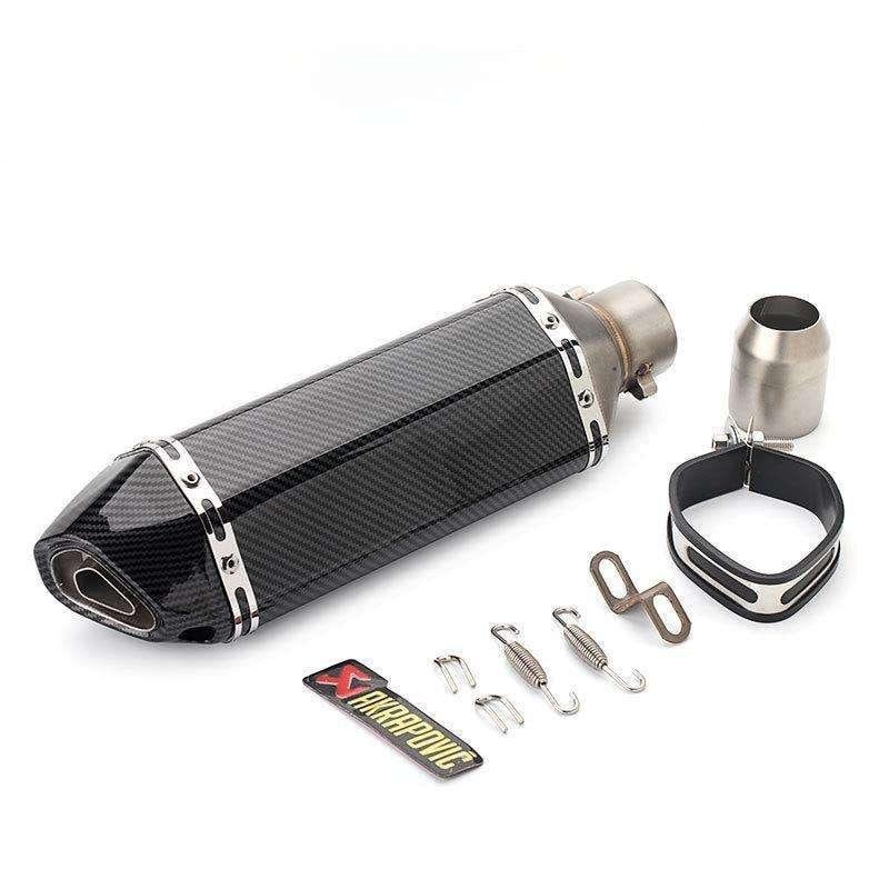 Wholesale General Motorcycle Exhaust System 51mm Stainless Steel Exhaust Atvs Dirtbike for Kawasak Exhaust Motorcycle Silencer
