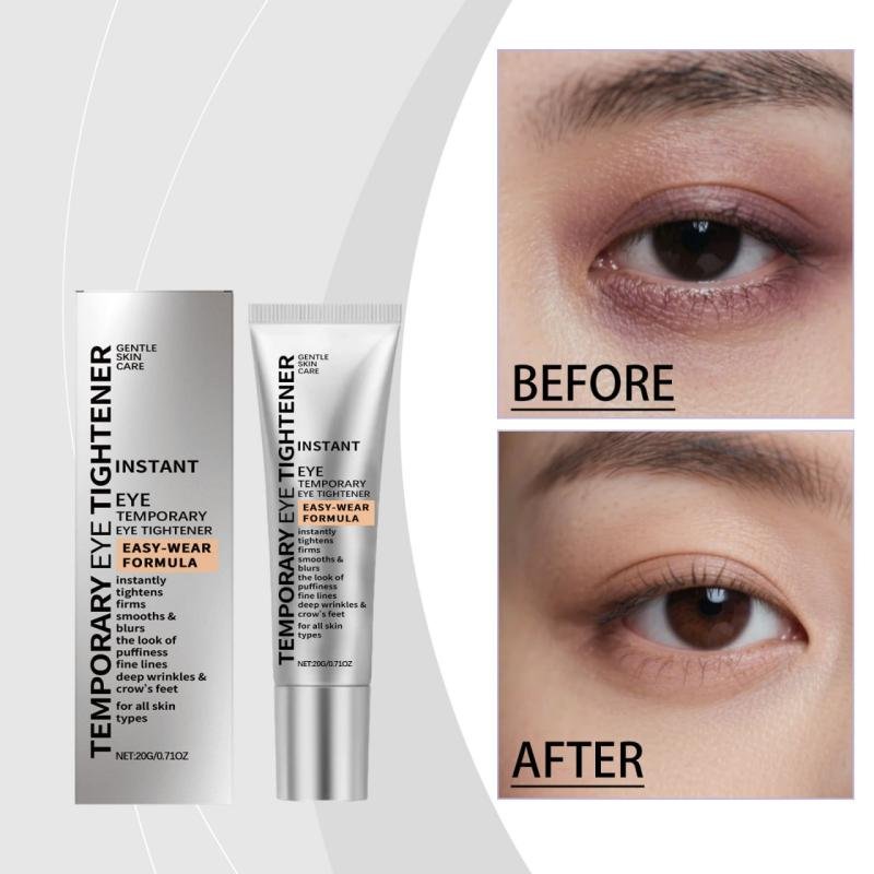 All Skin Types Instant Eye Tightener Firming Serum Daily Care with Wrinkle Blurring Cream