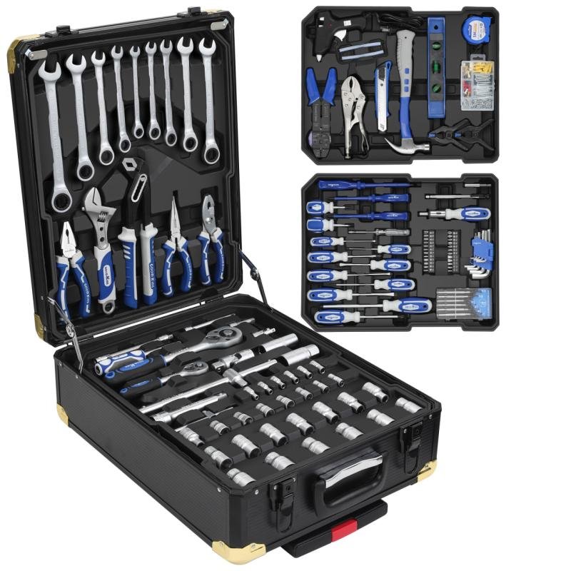 399pcs Professional Manufacturer's Household Auto Repair Tool Set Multi-Functional Hardware Hand Tools Aluminum