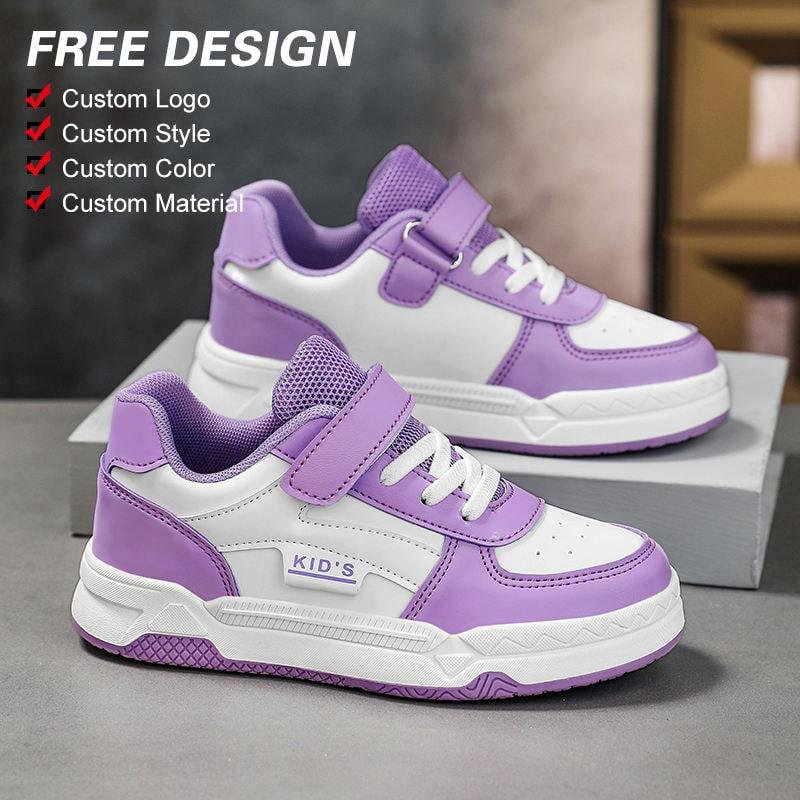 Kids Casual Sport Shoes Sneakers Light Weight Running Shoes with Round Toe for Spring and Autumn Seasons