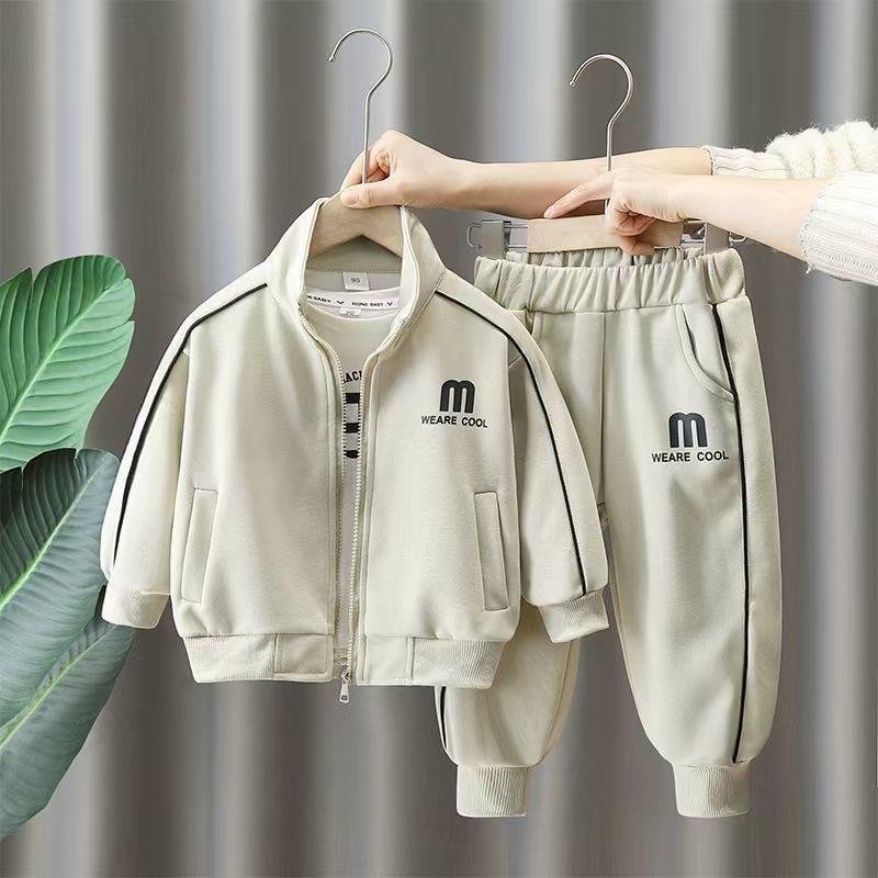 1-10Years Toddler Boy Track Suits 2 Piece Sweatshirts Sets Long Sleeve Zipper Jackets Pants Two Piece Kids Tracksuit for Boys