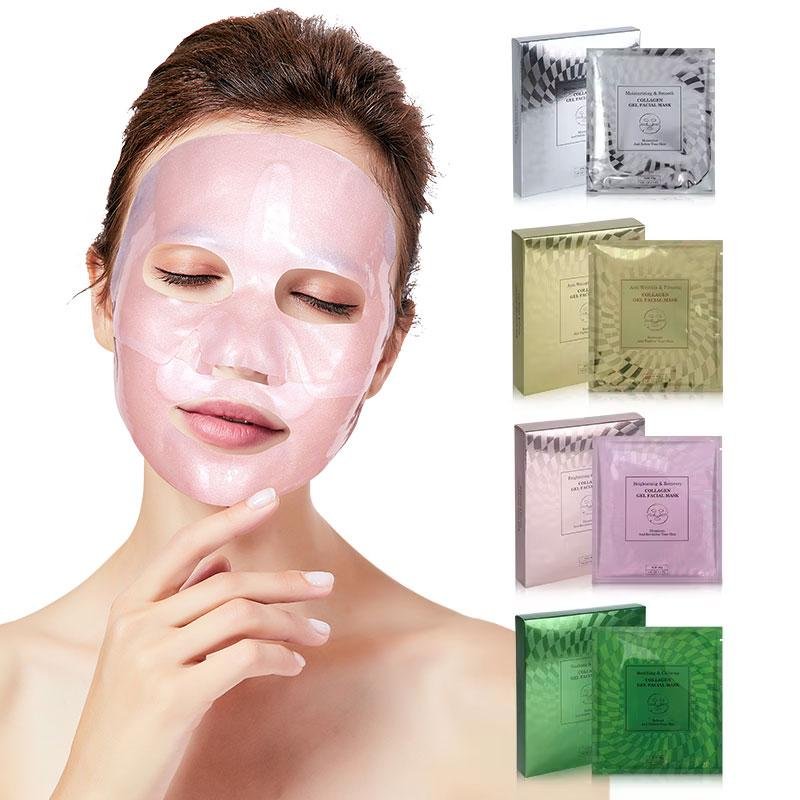 Personalized Cosmetic China Vitamin C Niacinamide Whitening Overnight Collagen Mask Facial Masks Skin Care