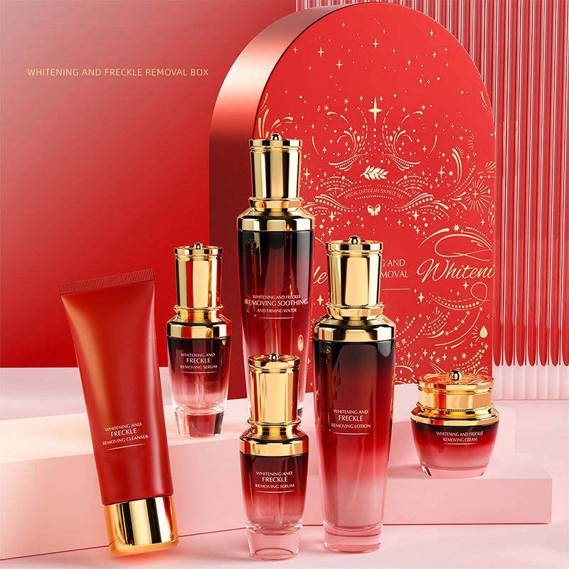 Tea Tree Anti-Acne Brightening Skin Care Set Vegan Korean Organic Facial Kit with Herbal Serum Custom Private Label OEM/ODM