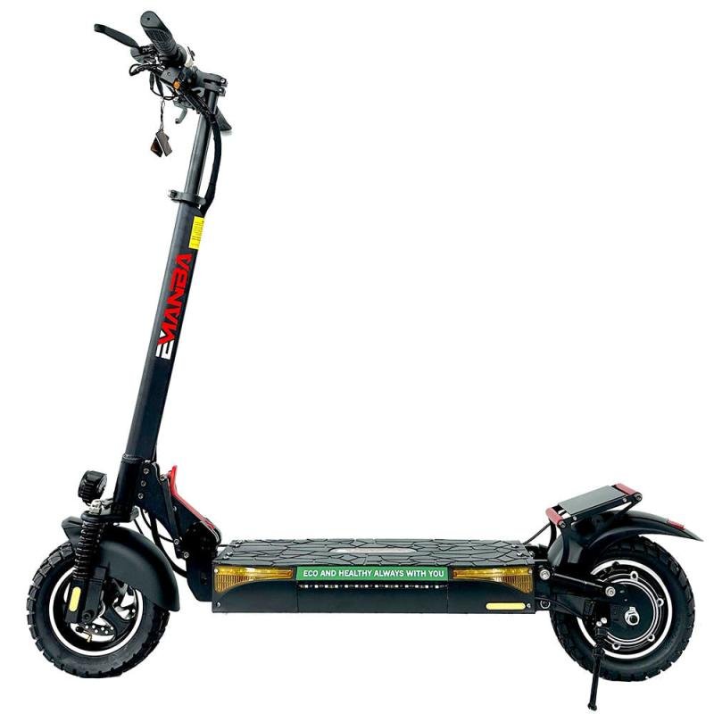 EU US UK in Stock Free Shipping EMANBA 48v Power Off-Road Electric Scooter Foldable Fast Scooter with 4 Shock Absorb