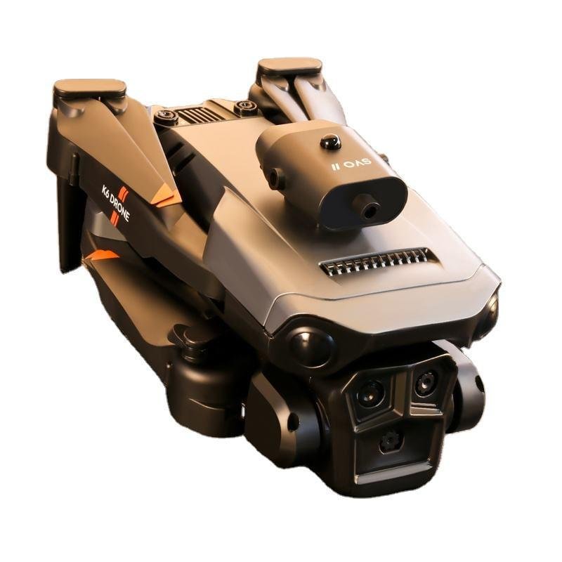K6 MAX Aircraft Model Foldable MINI RC Drone With 4K Three Camera Optical Flow Localization Obstacle Avoidance