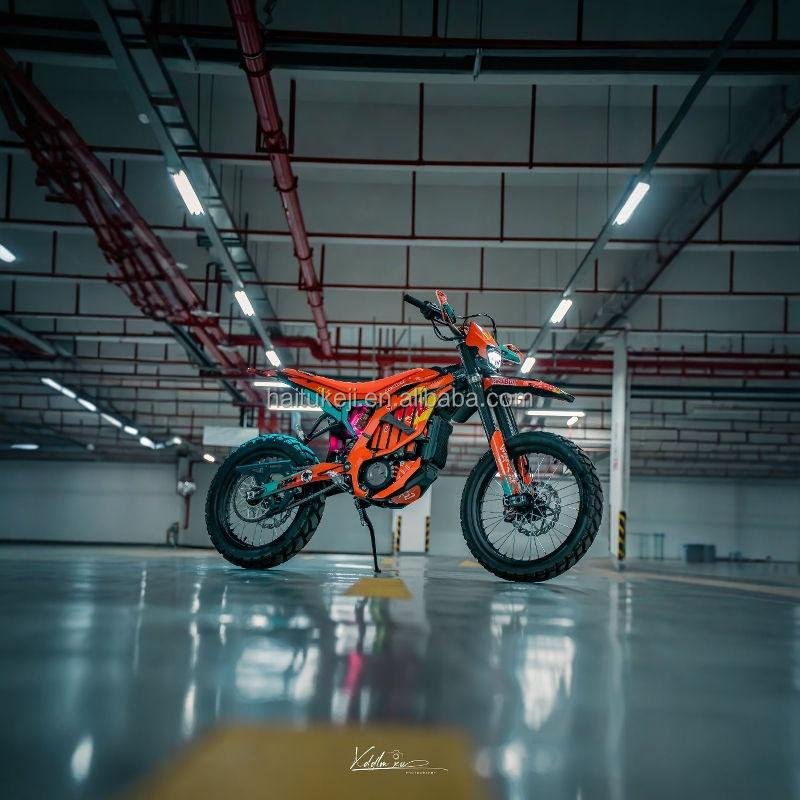 Wholesale for High-Speed 90km/h Off-Road Adult Electric Motorcycle Aluminum Alloy Forged 74V 55Ah 120kg Capacity