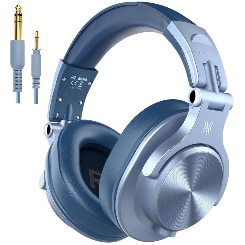 Professinally Tuned by OneOdio Wireless Over-Ear Headphones Long Playtime 72 Hours High-Fidelity Transmission Headset